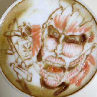 Illustration for article titled Nerdy Cafe Latte Art Is More Amazing in Color